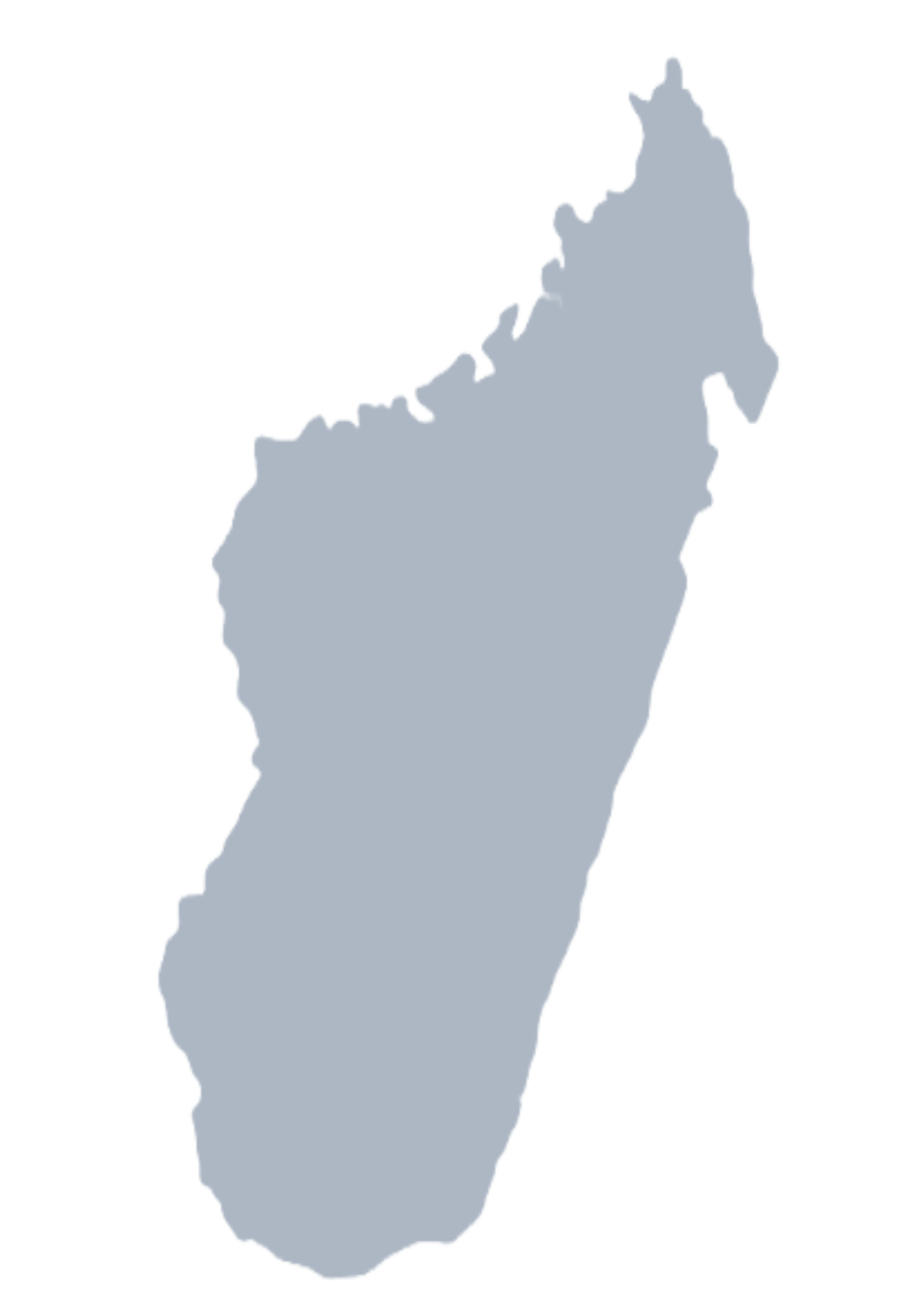 Madagascar map - outsourcing in Madagascar - iScale Solutions