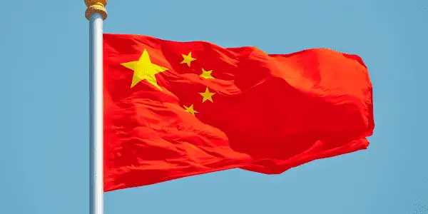 Drapeau de la Chine