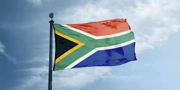 Drapeau de l'Afrique du Sud