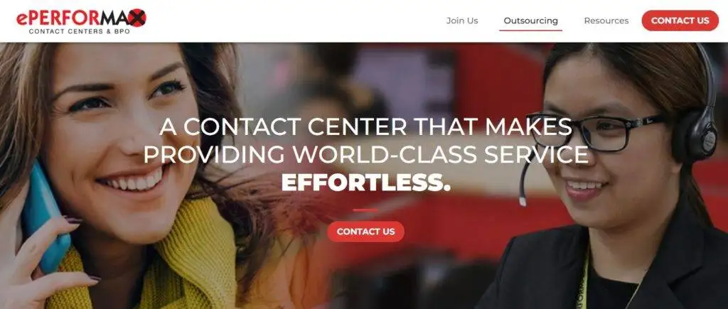 Top 20 des entreprises d'externalisation - ePerformax Contact Centers & BPO
