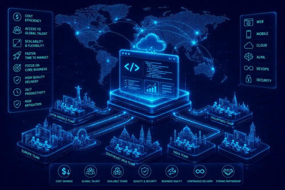 Featured Image - Benefits of Hiring an Offshore Software Development Team in 2025