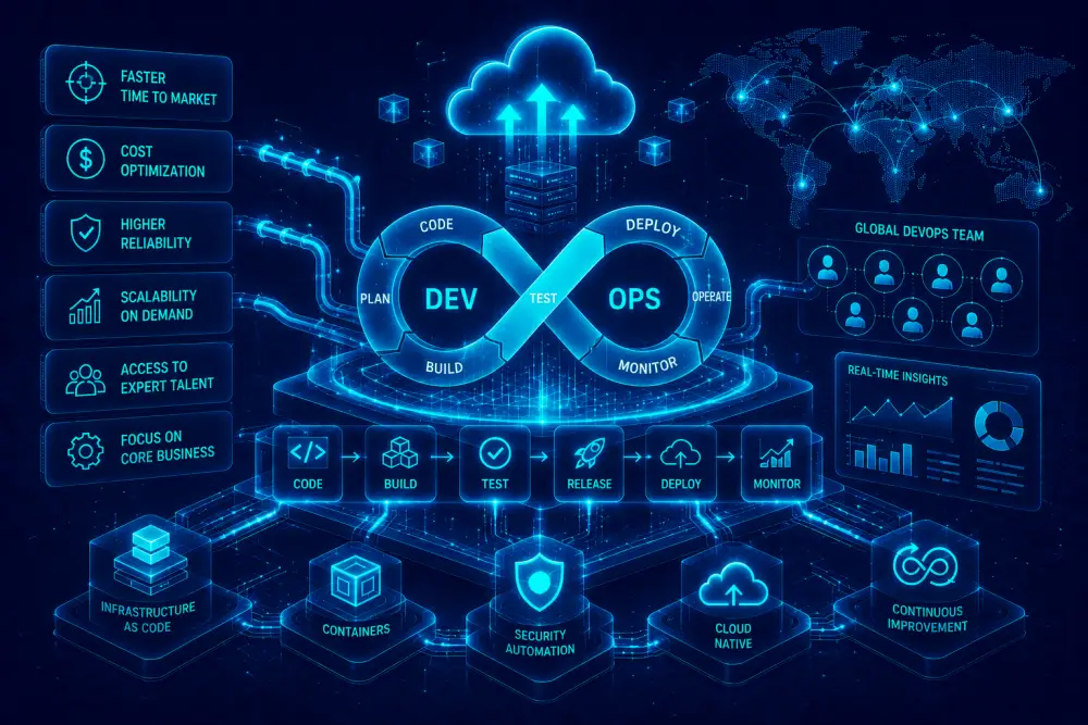 Featured Image - Why DevOps Outsourcing is a Strategic Solution for Modern Businesses
