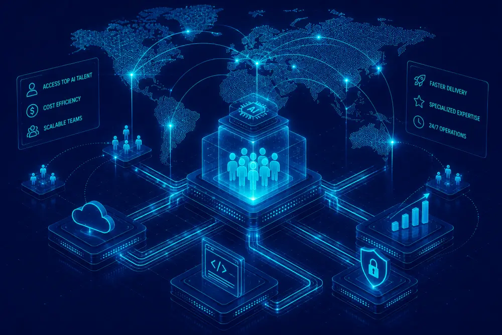 Featured Image - How to Solve the AI Skills Shortage with Smart Outsourcing Strategies