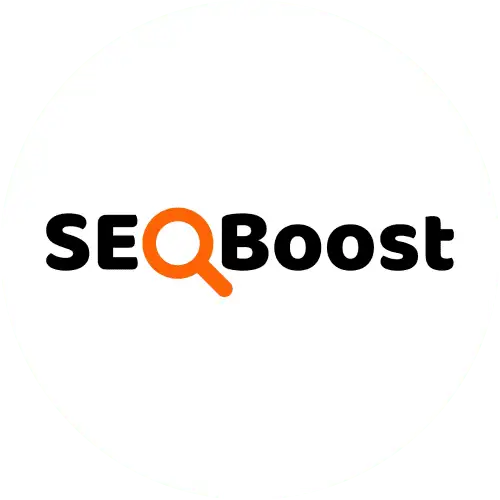 Logo du site Web SEOBoost rond 500 px
