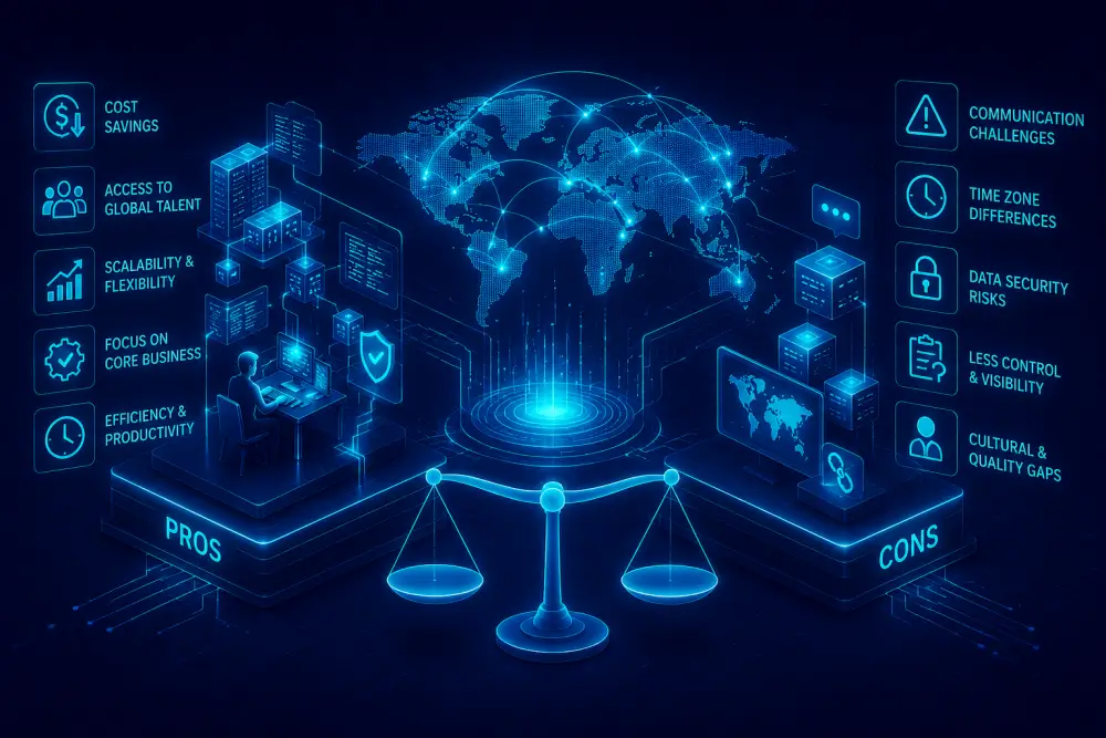 Featured Image - Is Outsourcing Worth It Pros and Cons Explained
