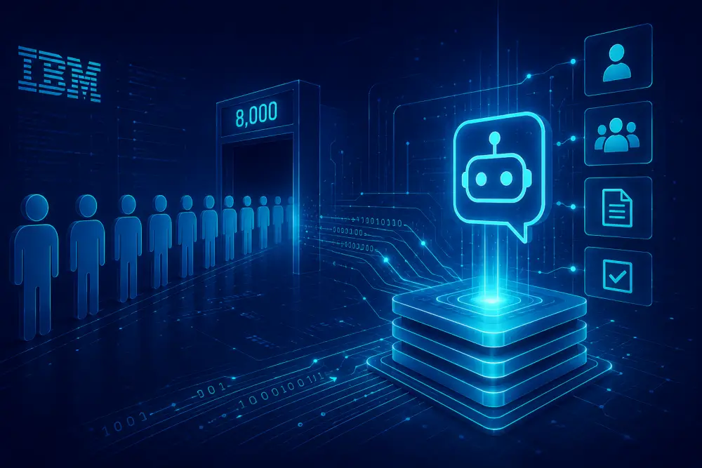 Featured Image - Did IBM Really Fire 8,000 HR Employees for an AI Chatbot