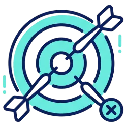 Icône - Écarts de précision