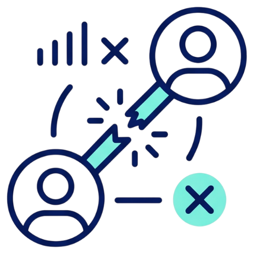 Icon - Communication breakdowns