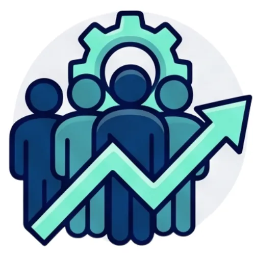 Icône - Équipes d'entreprise et de grande envergure