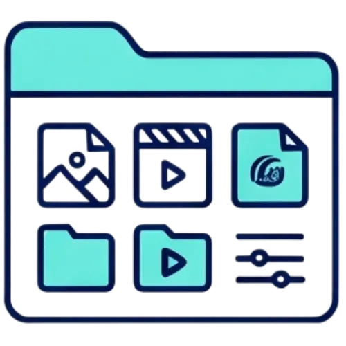 Icon - Creative asset management