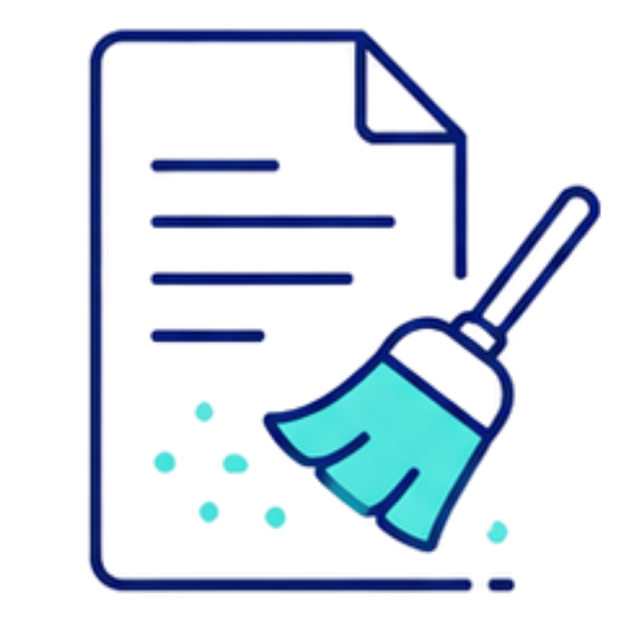 Icon - Data cleansing​
