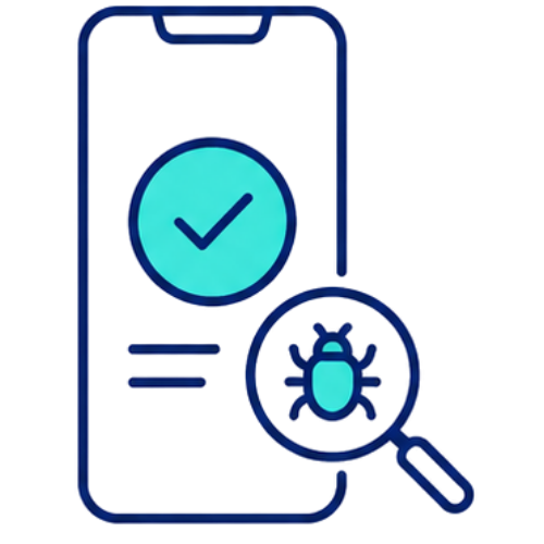 Icon - Mobile app testing