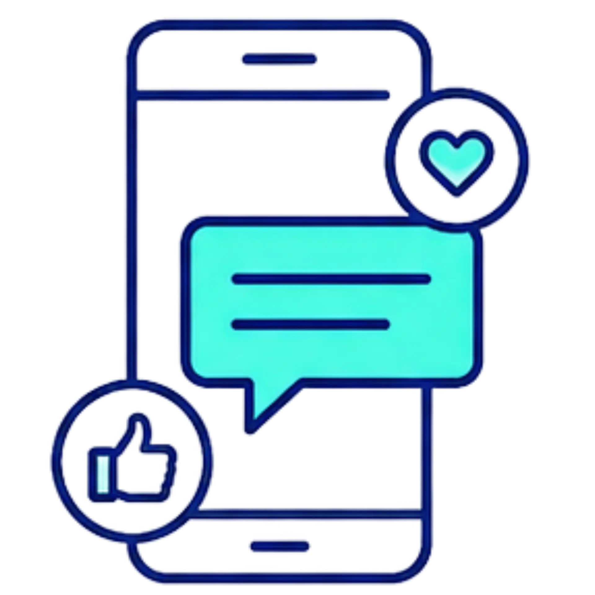 Icon - Social media writing