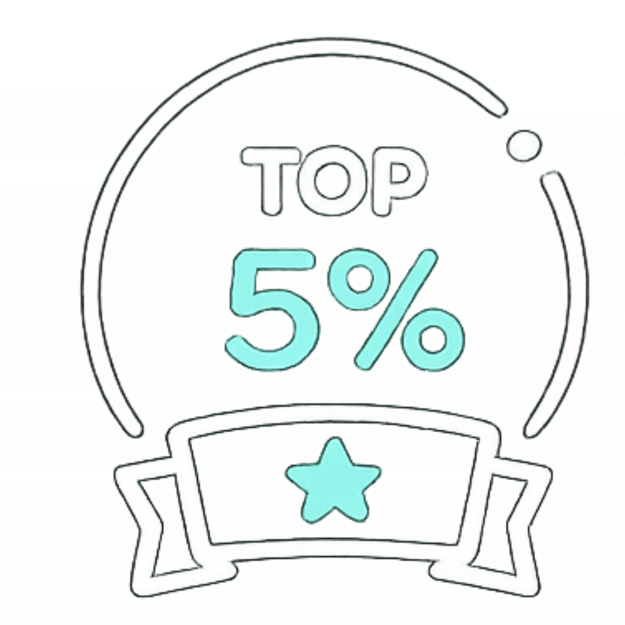 Icon - Top 5% only