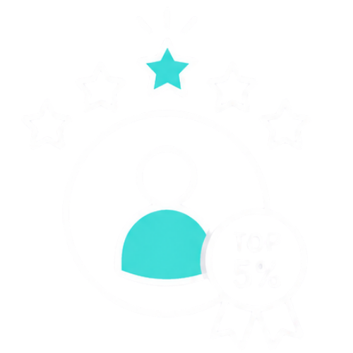 Icon - Top 5% talent