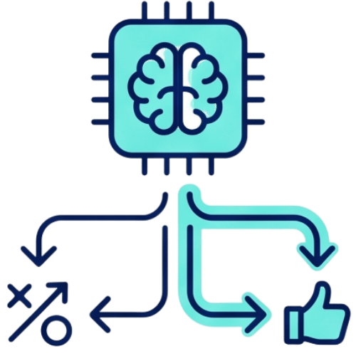 Icon - AI-powered decisions