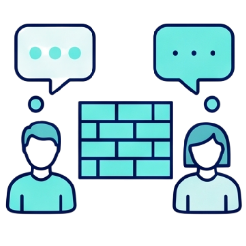 Icon - Poor Knowledge Sharing