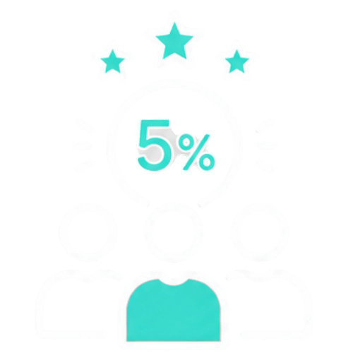 Icon - Top 5% talent